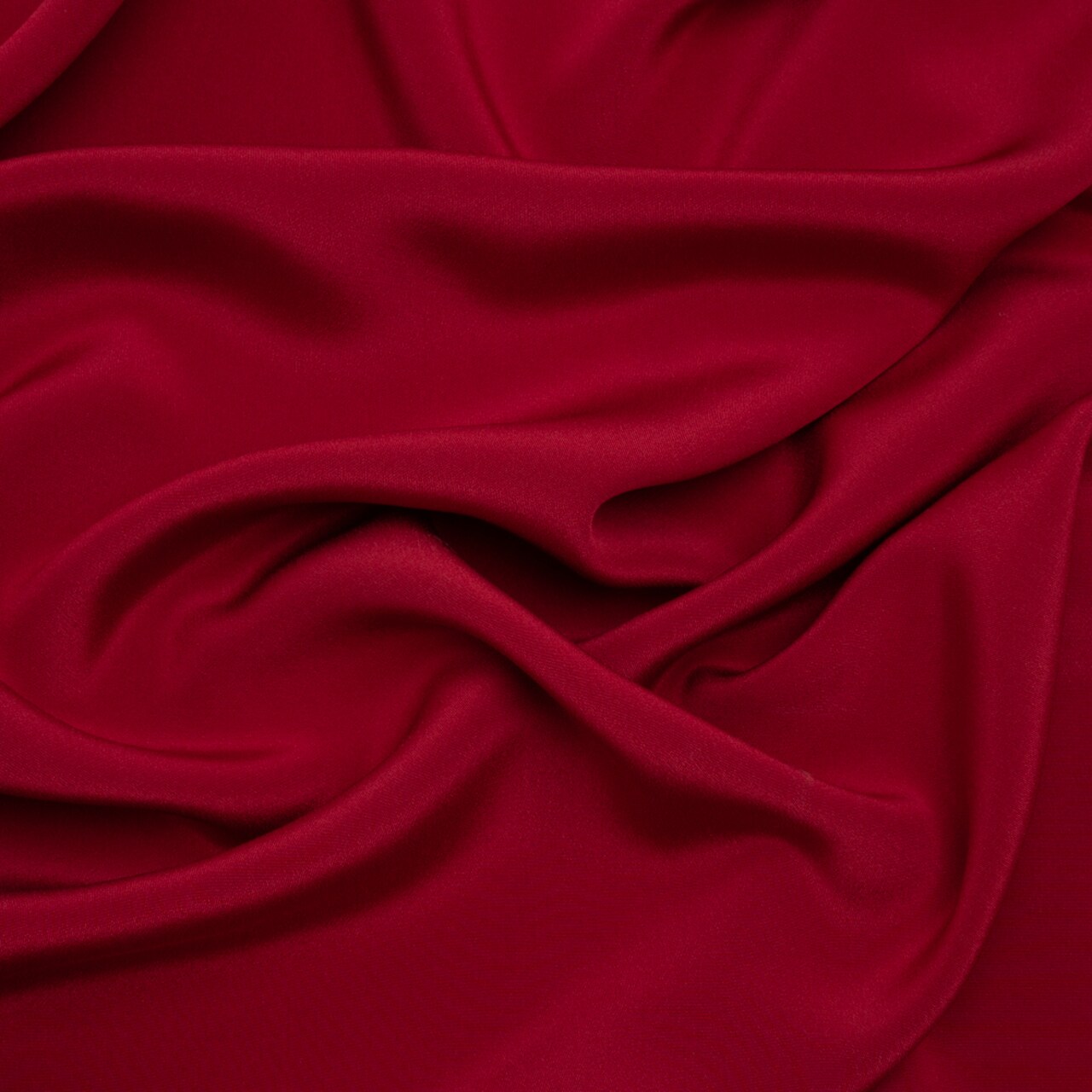 1 Yard Premium Collection Chili Pepper Silk 4 Ply Crepe Fabric , 44 Inches Width
